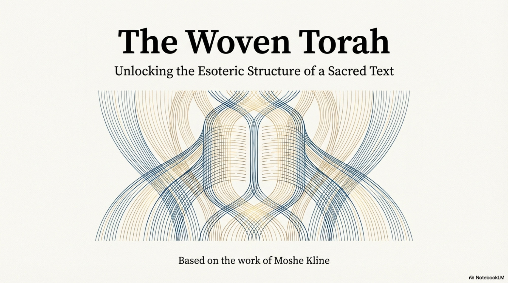 The Woven Torah - Title Slide